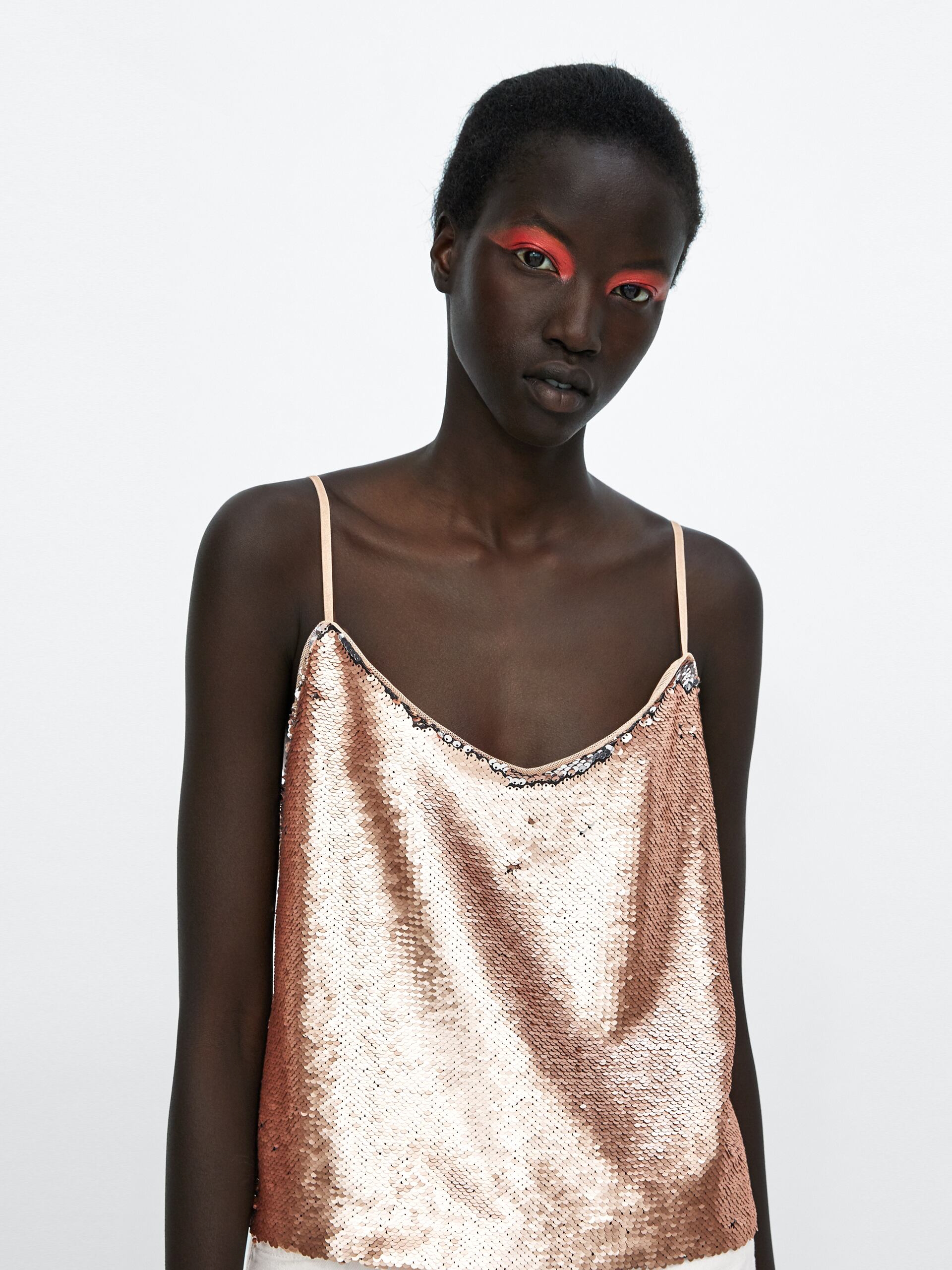 

Топ Zara 4219/001/735 M Розовое золото