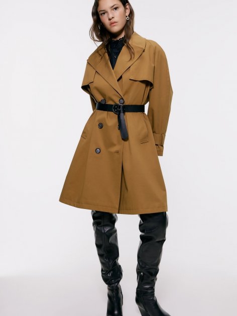 

Тренч Zara 7240/642/700 S Бежевый