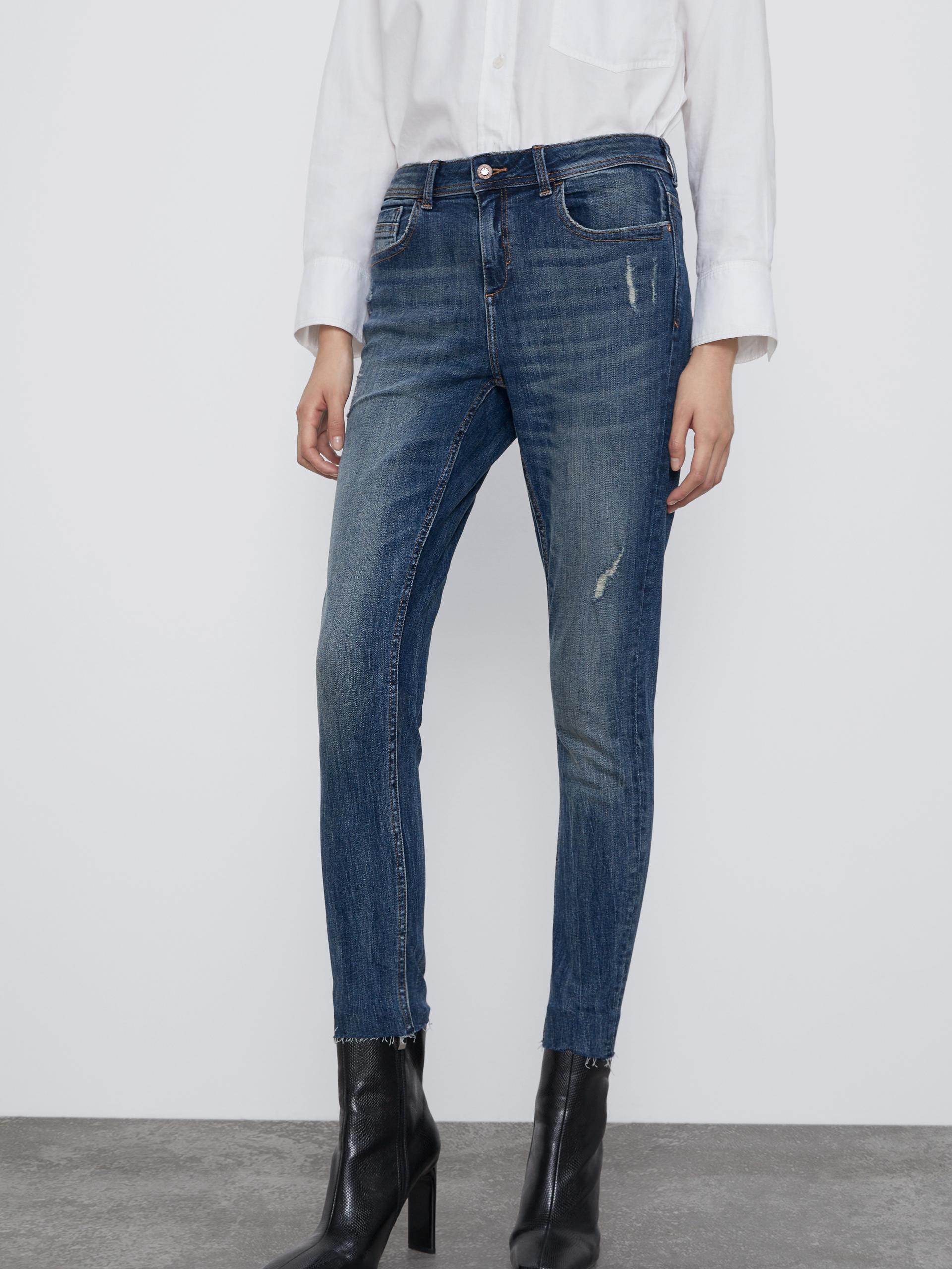 

Джинсы Zara 8228/023/407 34 Синие