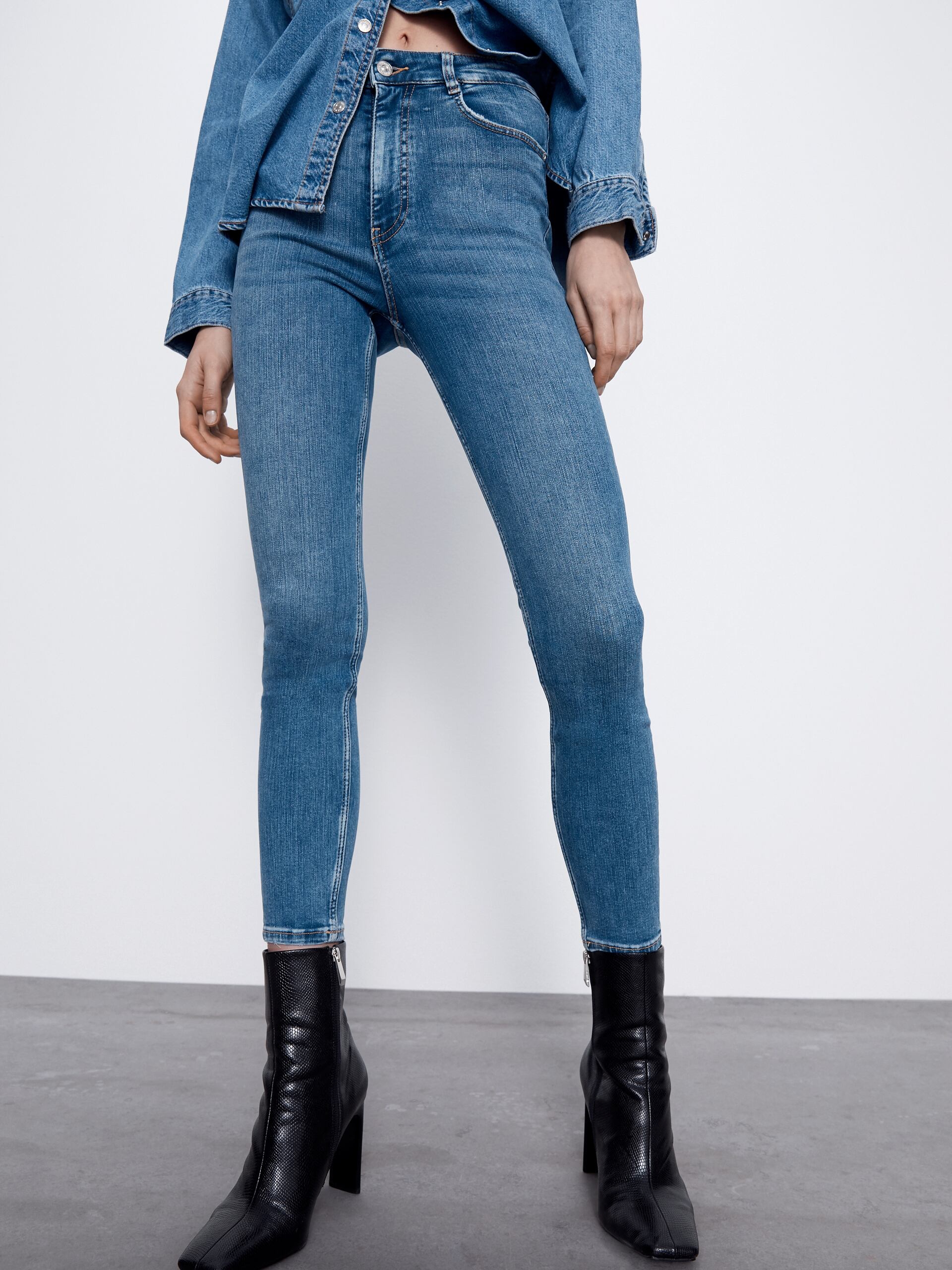 

Джинсы Zara 9123/052/407 36 Синие