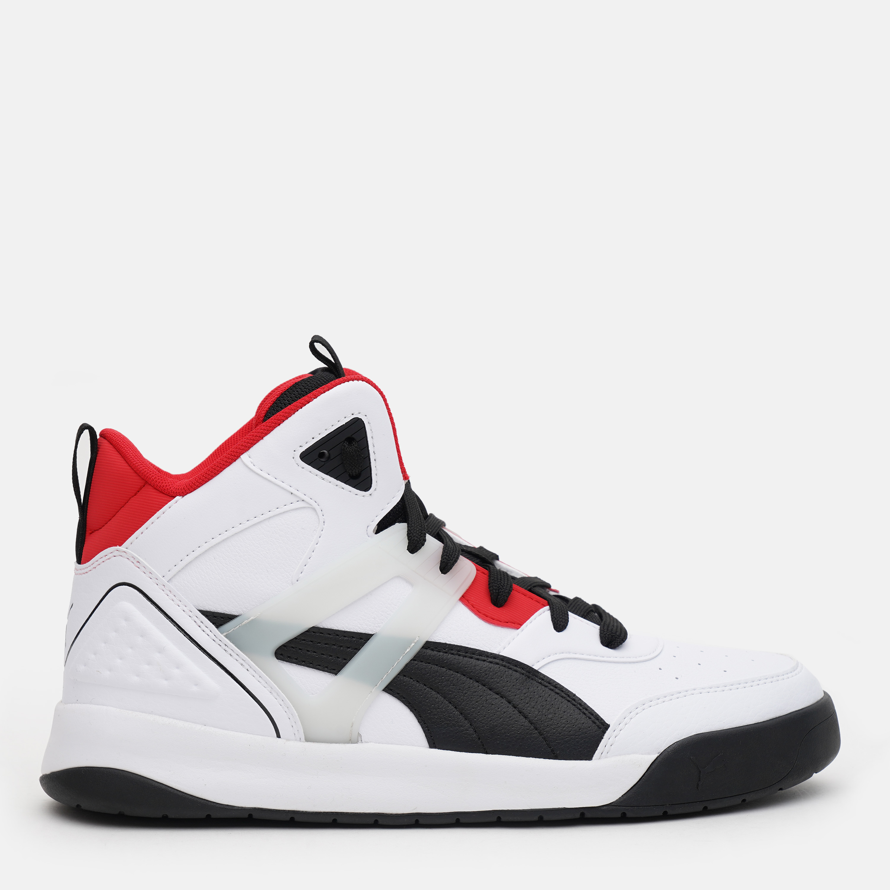 

Ботинки Puma Backcourt Mid 37413901 42 (8) 27 см Puma White-Puma Black-High Risk Red-Puma Silver