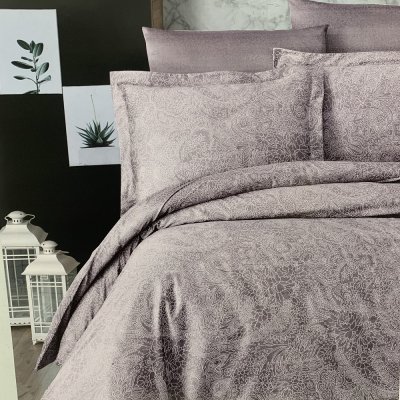 

Евро постельное белье Cotton Satin Lines Style - Neva lavender