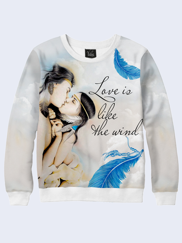 

Женский 3D-свитшот Vilno LOVE IS LIKE WIND  (48) (Vil-9471, Женский 3D-свитшот Vilno LOVE IS LIKE WIND L (48) (Vil-9471)