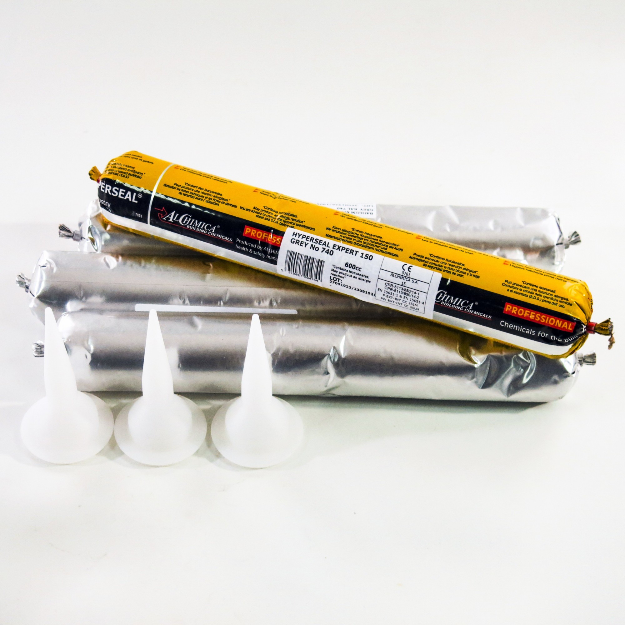 

Универсальный полиуретановый герметик Alchimica HYPERSEAL EXPERT 150 600 мл белый
