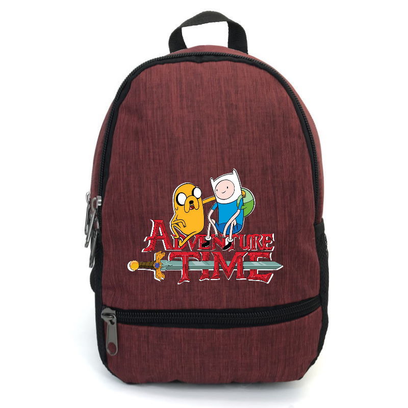 

Рюкзак Время Приключений подростковый Cappuccino Toys (Adventure time 001-red) Бордовый