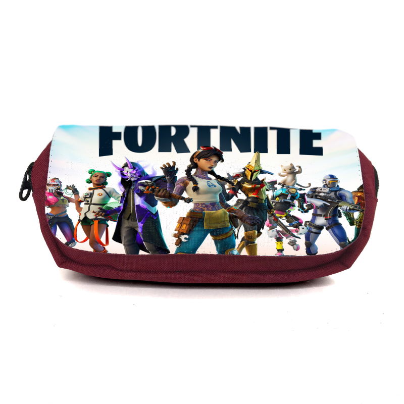 

Школьный пенал Fortnite 004 органайзер универсальный (FNT-004-brd) бордовый