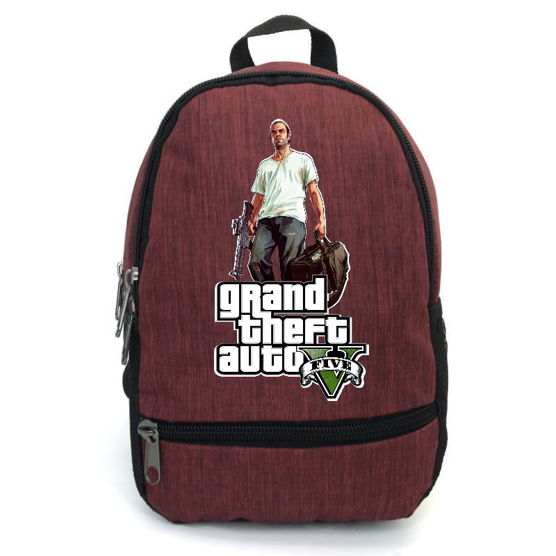 

Рюкзак GTA подростковый Cappuccino Toys (gta 004-red) Бордовый