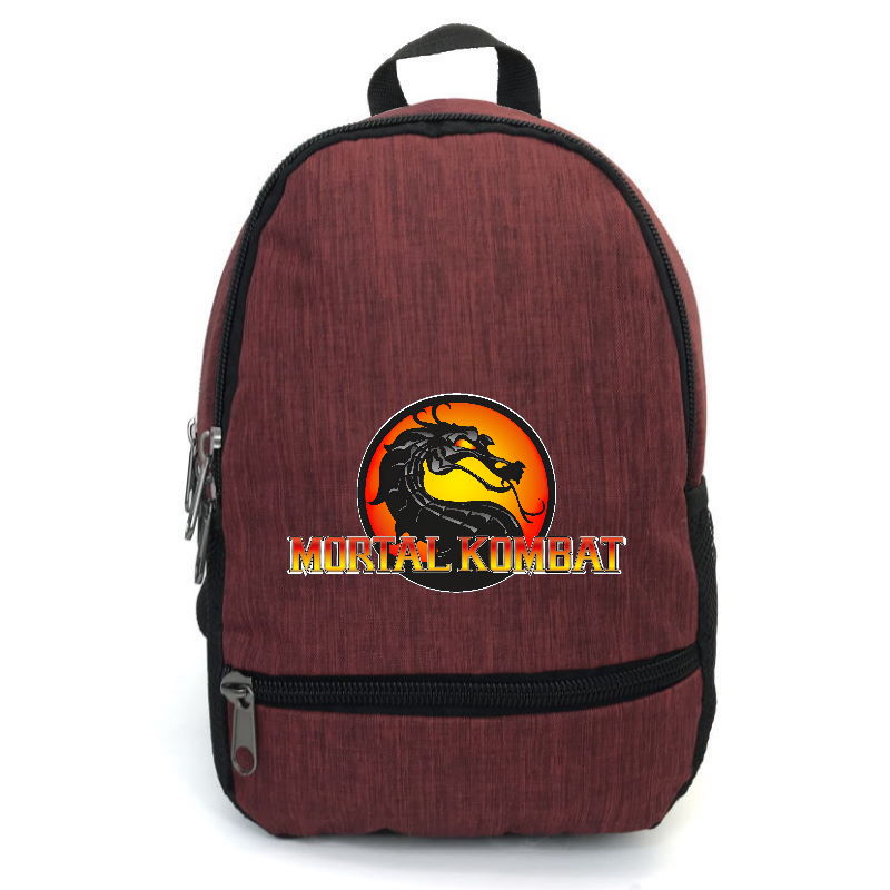 

Рюкзак Мортал Комбат подростковый Cappuccino Toys (Mortal Combat 001-red) Бордовый