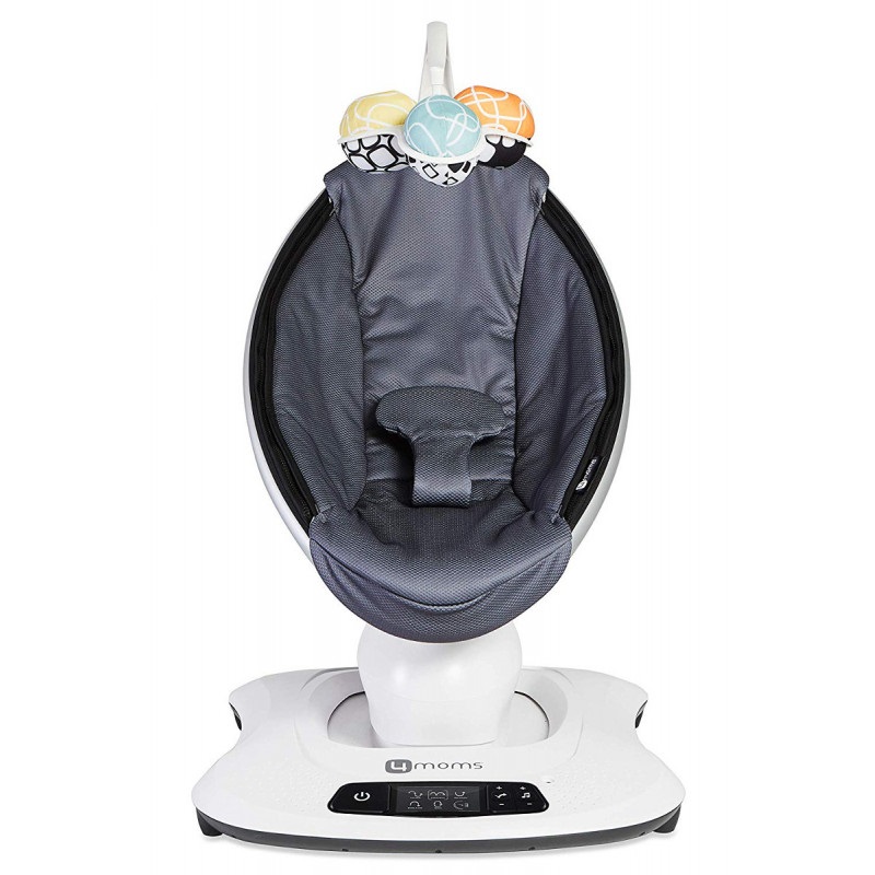 

Укачивающий центр 4moms MamaRoo Cool Mesh 5 траекторий движения, 5 скоростей и MP3 + приложение и мобиль с игрушками