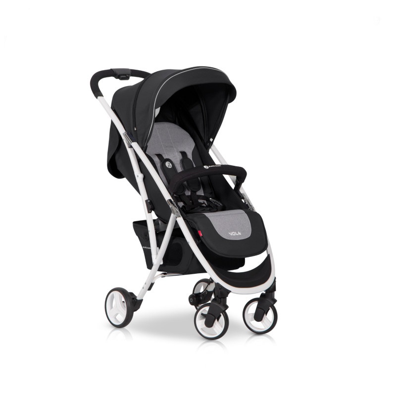 

Коляска прогулочная Euro-cart Volt Anthracite с дождевиком и сумкой для переноски + чехол на ножки