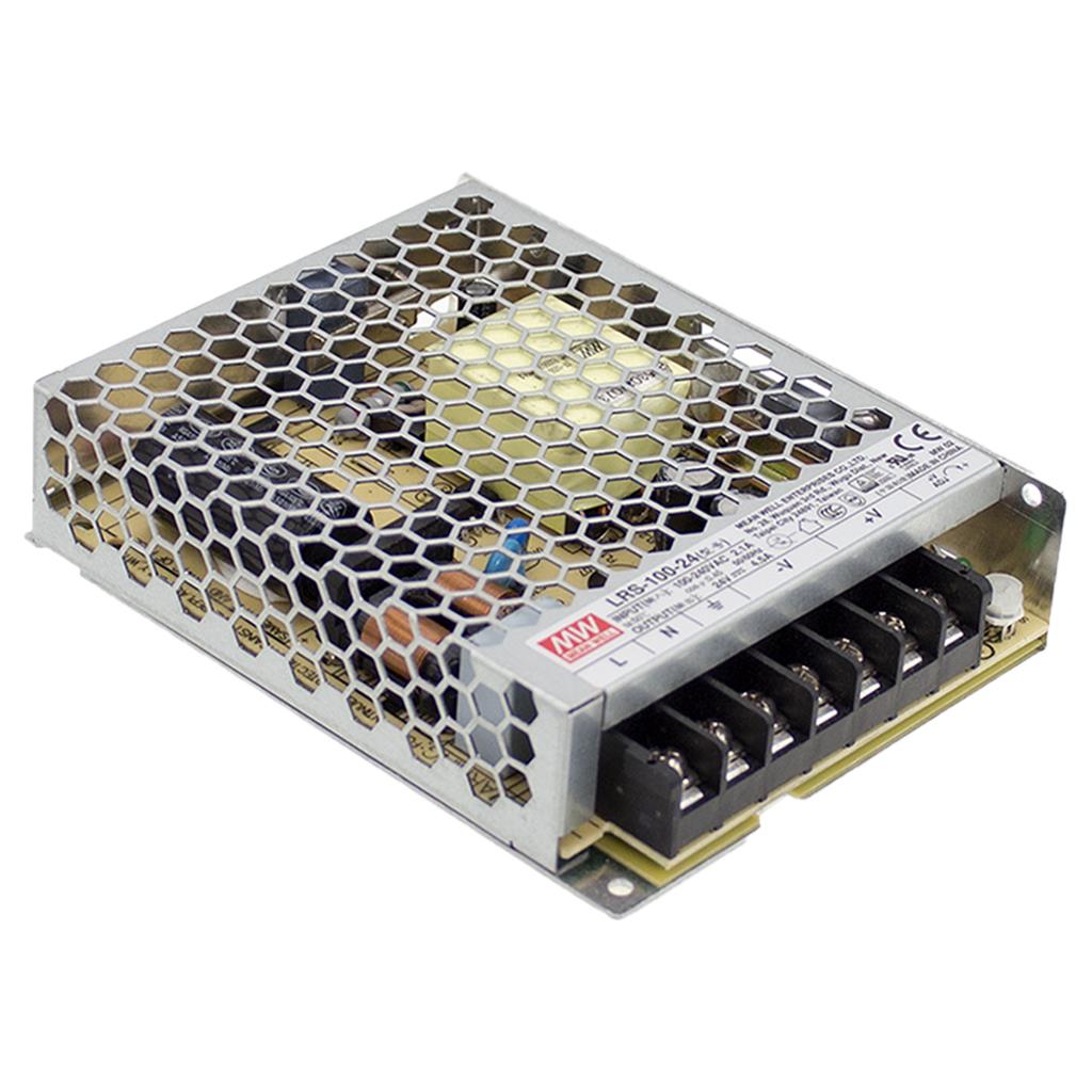

Блок питания Mean Well LRS-100-24 защита IP20 (art.239552)