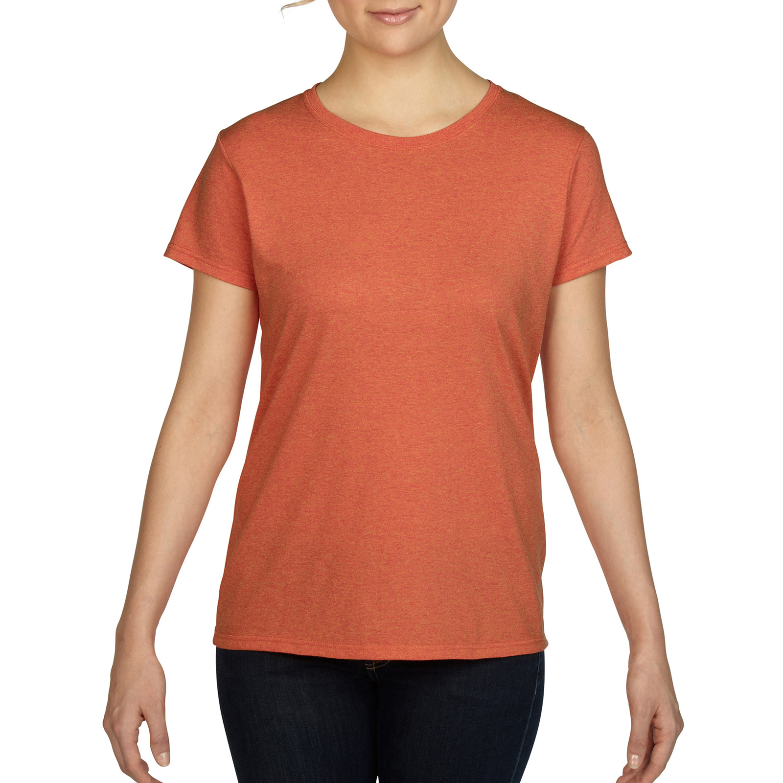

Футболка Gildan Heavy Cotton 180  Оранжевая, Футболка Gildan Heavy Cotton 180 S Оранжевая