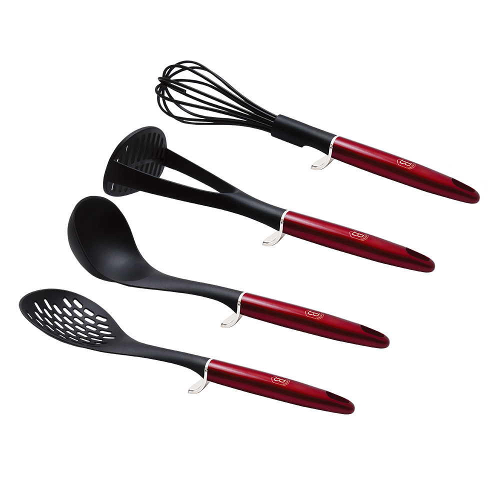 

Набор кухонных принадлежностей Berlinger Haus Burgundy Metallic Line BH-6234 (4 пр)