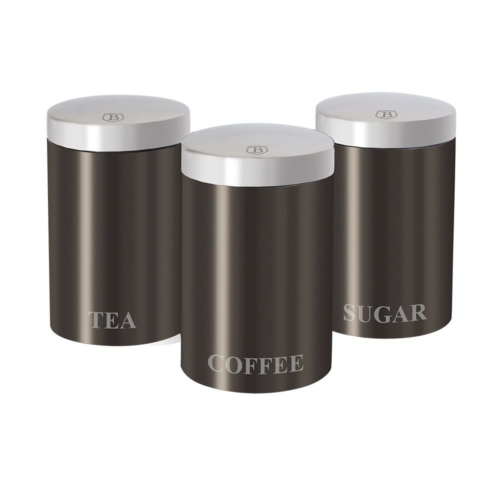 

Набор банок Berlinger Haus Carbon Metallic Line BH-1348 (3 пр)