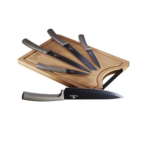 

Набор ножей Berlinger Haus Carbon Metallic Line BH-2555 (6 пр)