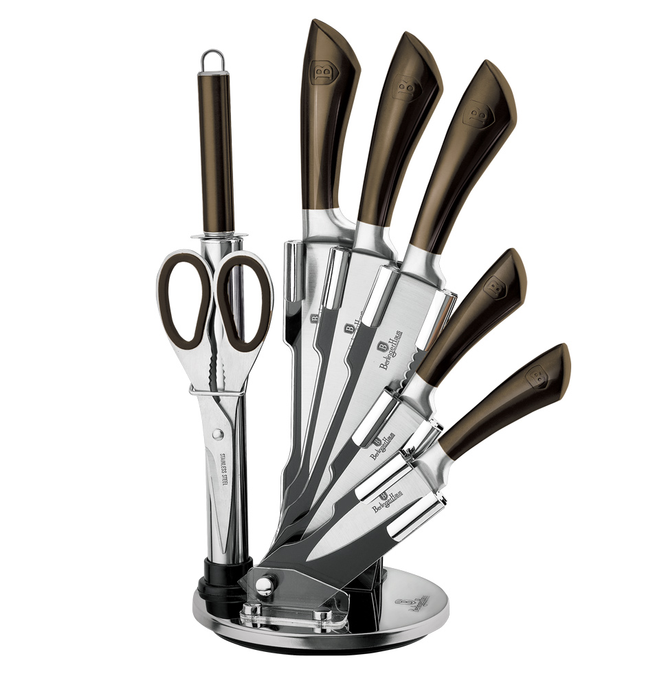 

Набор ножей Berlinger Haus Shiny Black Metallic Line BH-2668 (8 пр)