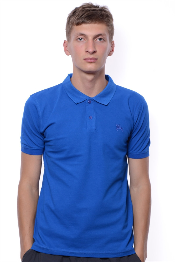 

Мужское поло Troy Bk2115199a синий, Мужское поло Troy Bk2115199a синий S