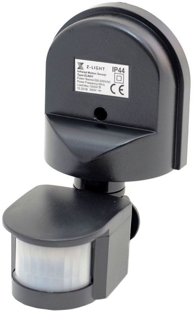 

Датчик движения Z-LIGHT накладной черный ZL8001