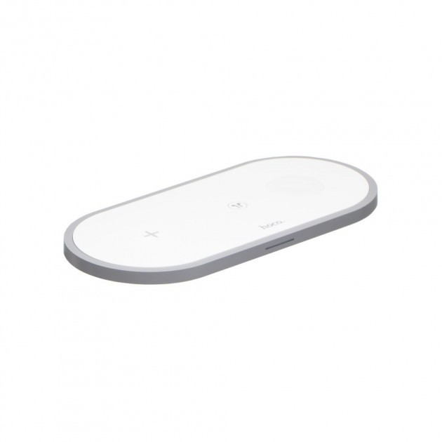 

Беспроводное зарядное устройство Hoco CW24 3 in 1 Fast Charger White