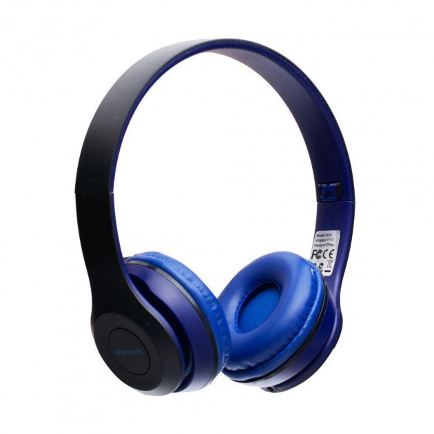

Наушники Беспроводные Borofone BO4 Bluetooth стерео наушники Синие