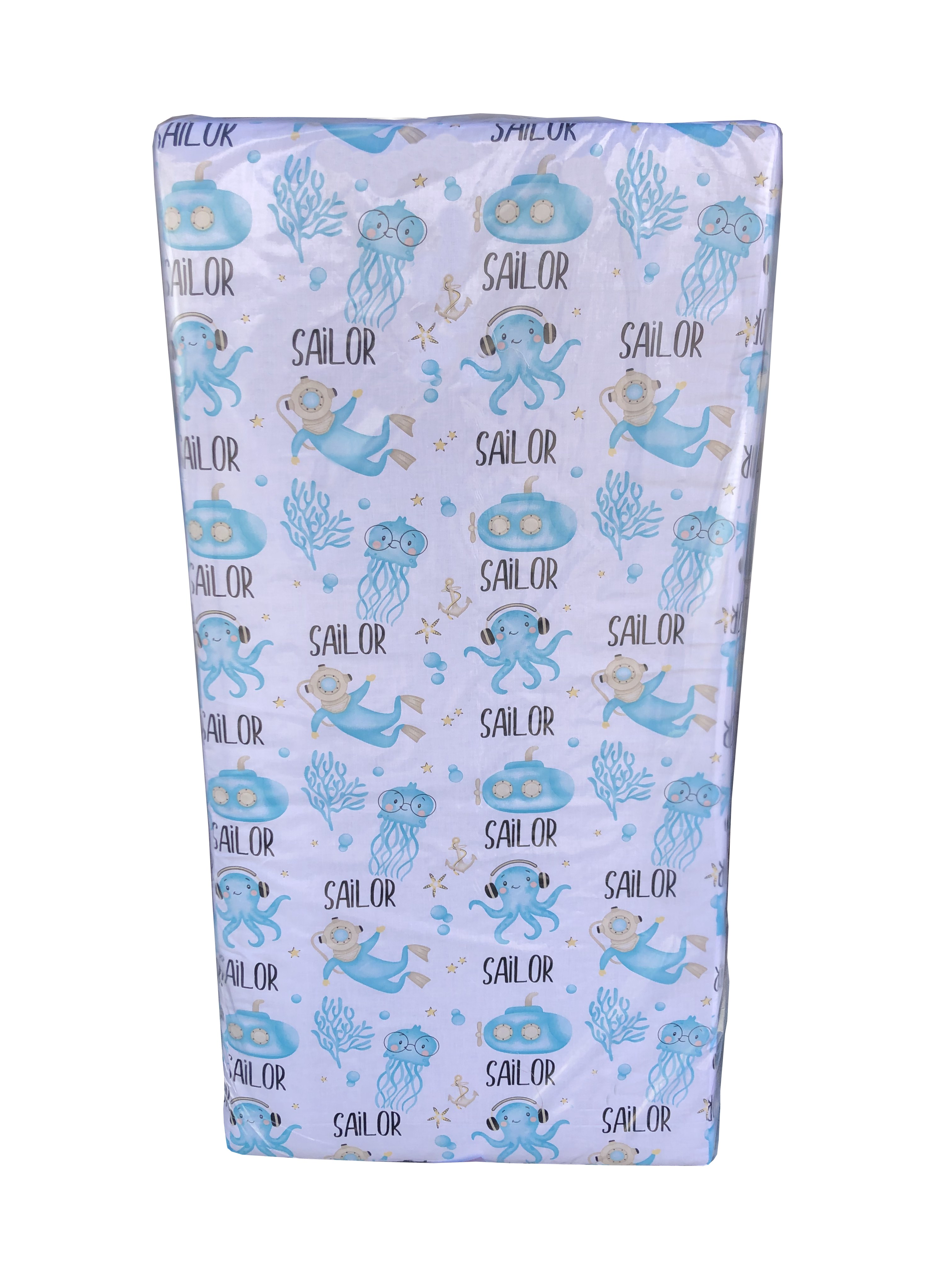

Матрас детский ортопедический Baby Comfort Соня Total Care кокос 5 слоёв (120*60*6 см) Матрос
