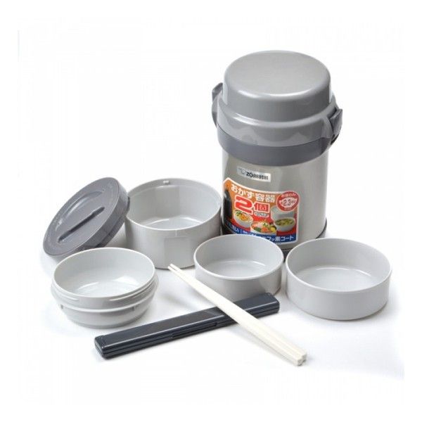 

Набір для ланча Zojirushi SL-JAF14SA 1.23 л сріблястий