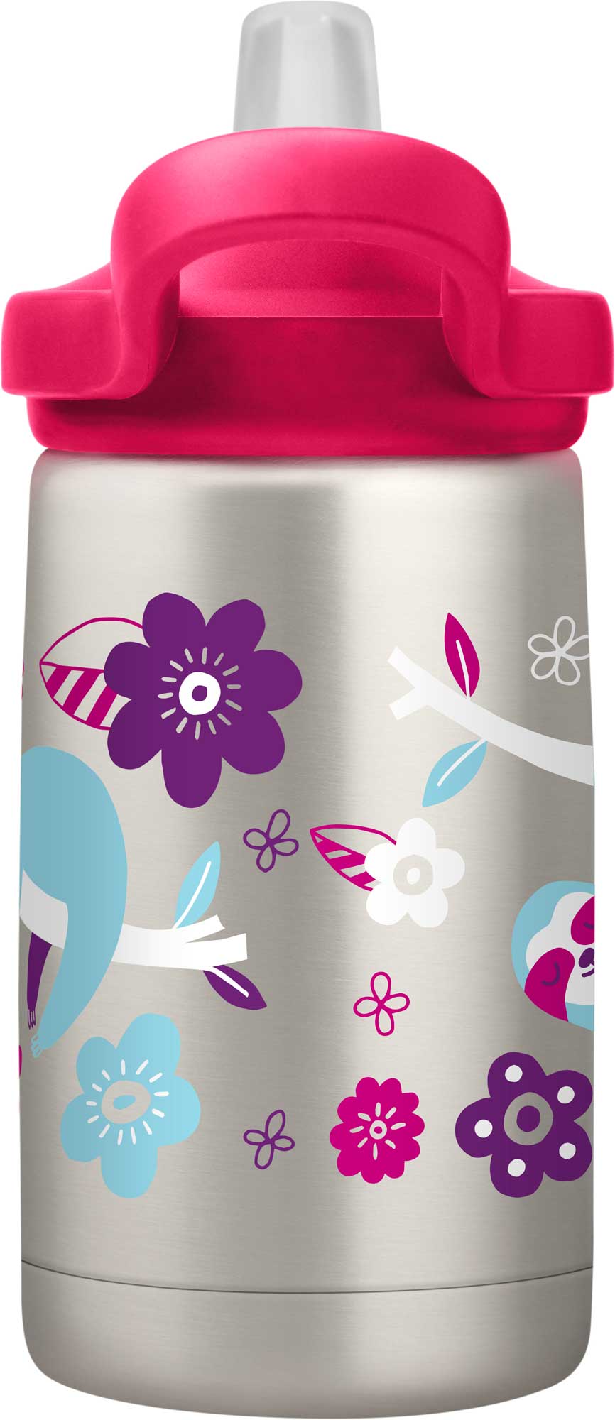 

Термофляга для води CamelBak Eddy+ Kids SST Vacuum Insulated 12oz, Flowerchild Sloth (0,35 л)
