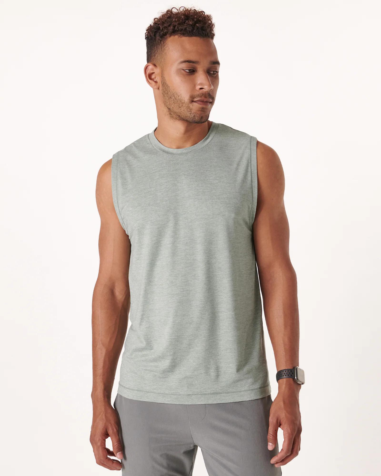 

Мужская майка Abercrombie & Fitch AF8905M XXL Светло-зелёный