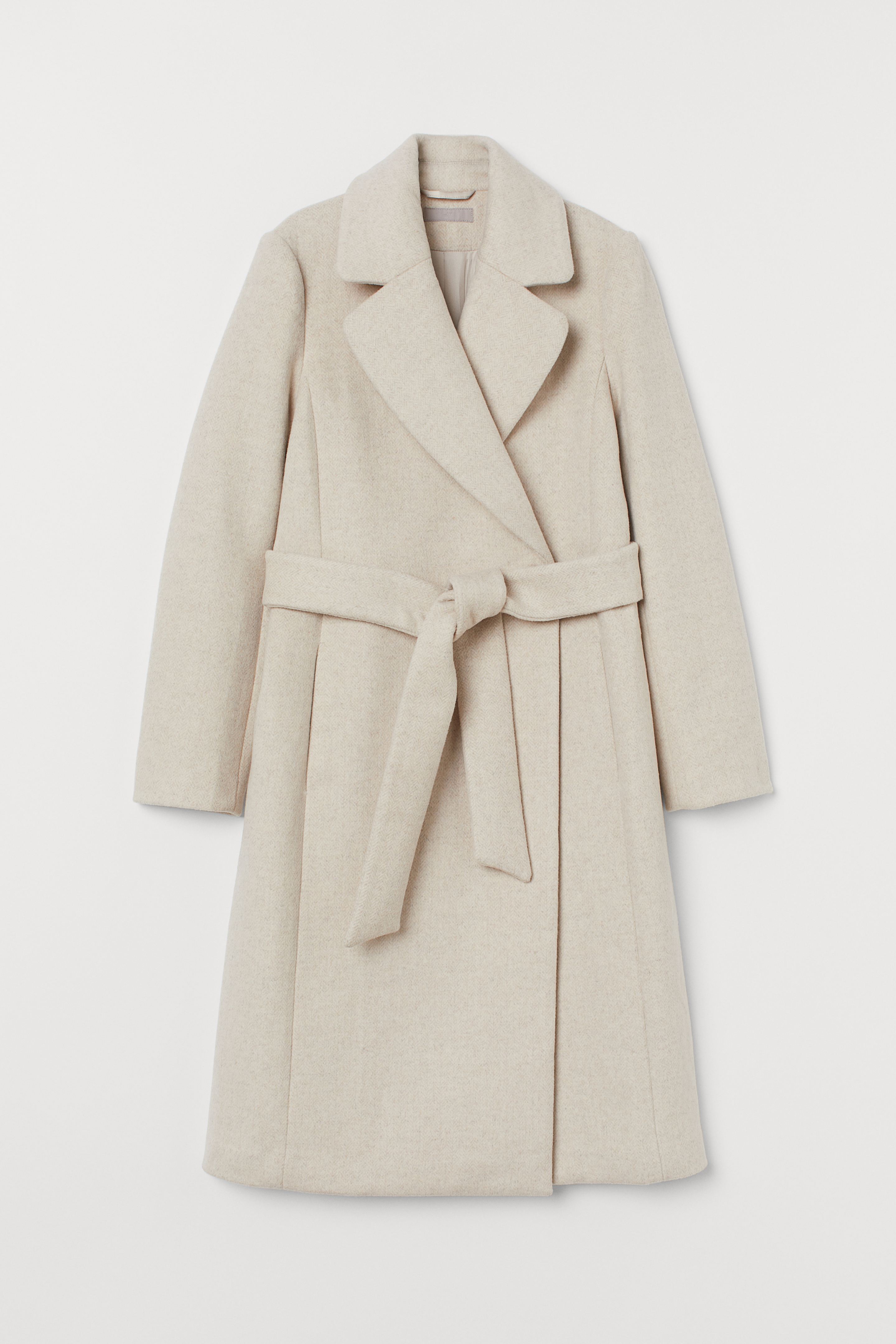 

Пальто H&M  белый 5341811, Пальто H&M 50 белый 5341811