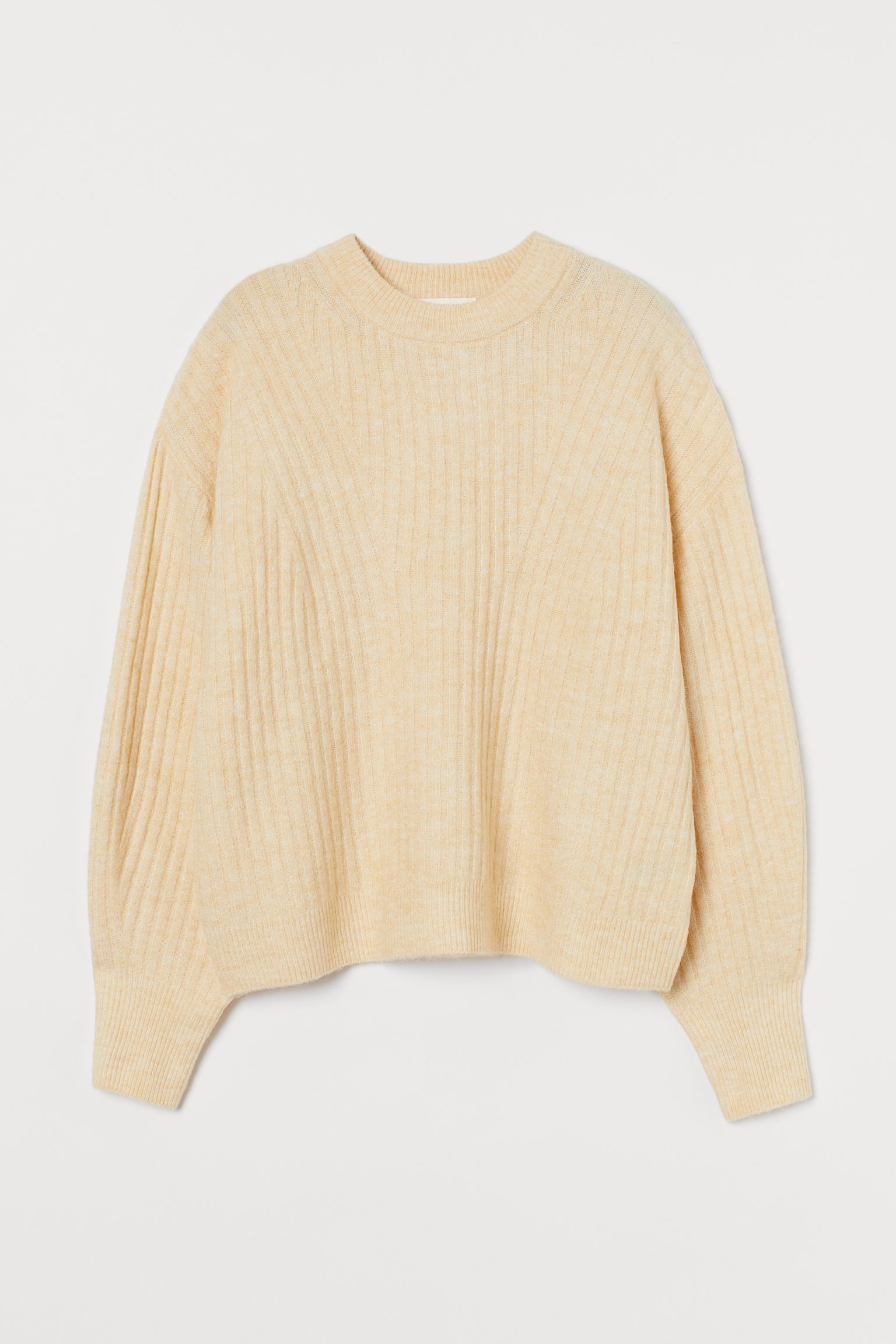 

Джемпер H&M S светло желтый меланж 23089417483