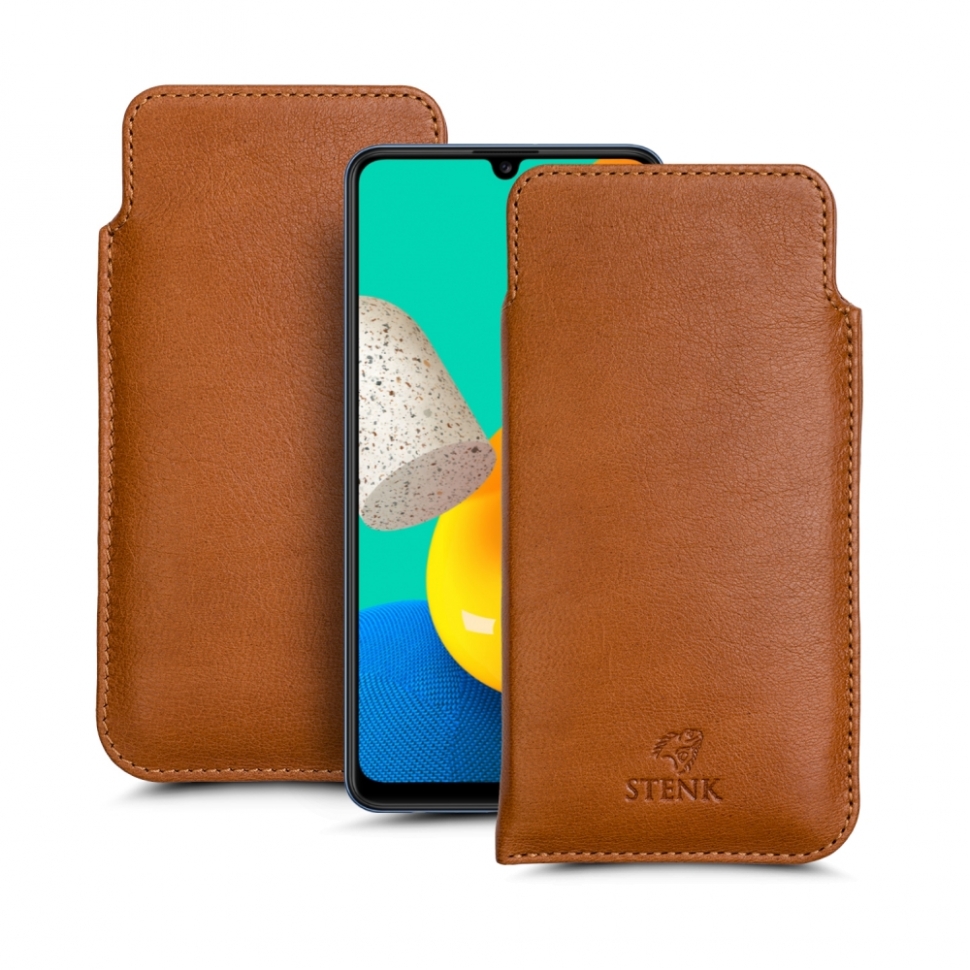 

Футляр Stenk Elegance для Samsung Galaxy M32 Camel
