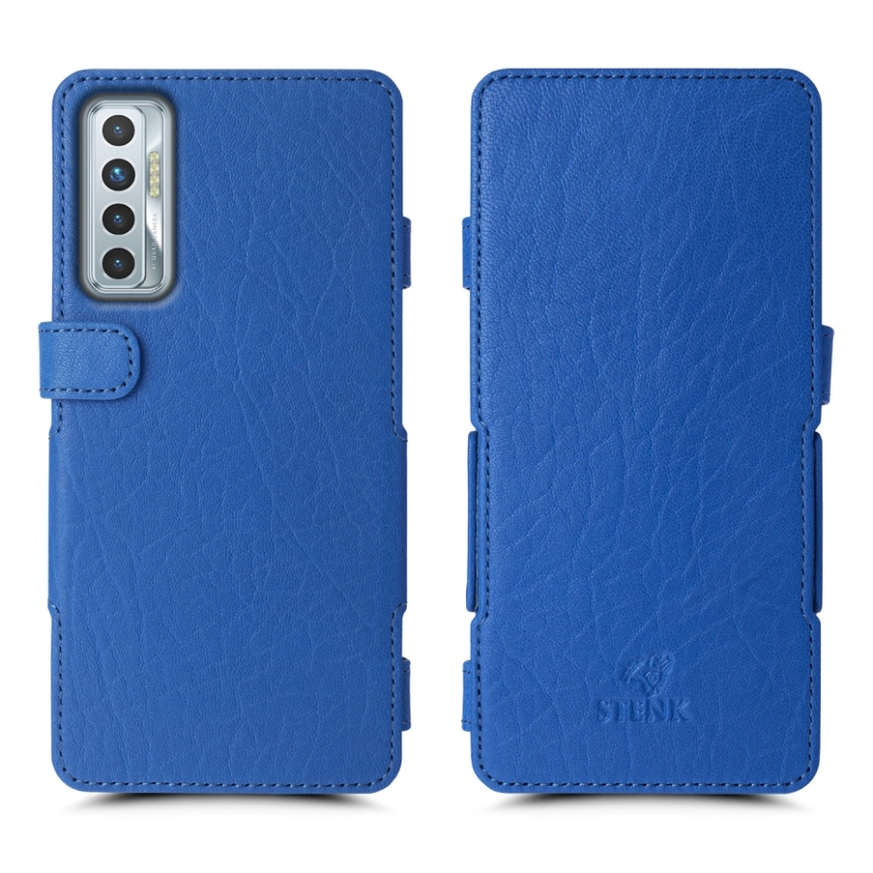 

Чехол книжка Stenk Prime для TECNO Camon 17P Ярко синий