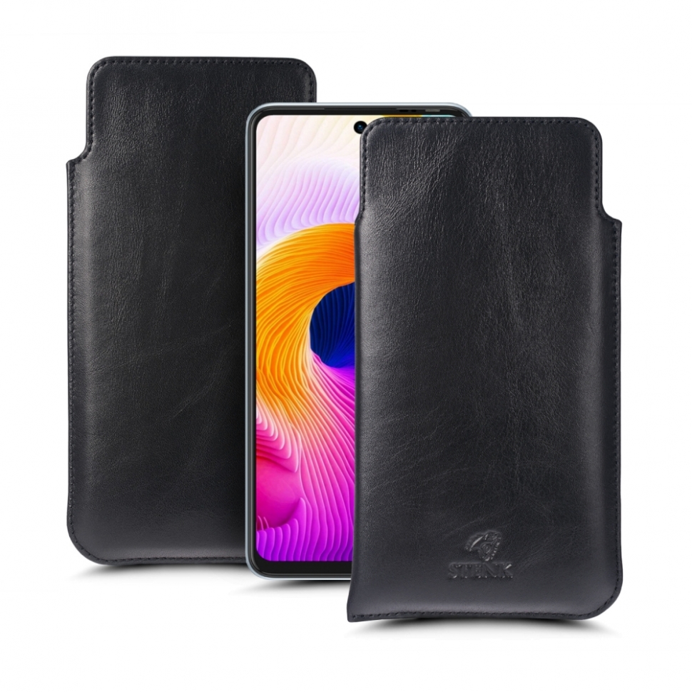 

Футляр Stenk Elegance для TECNO Camon 17P Чёрный