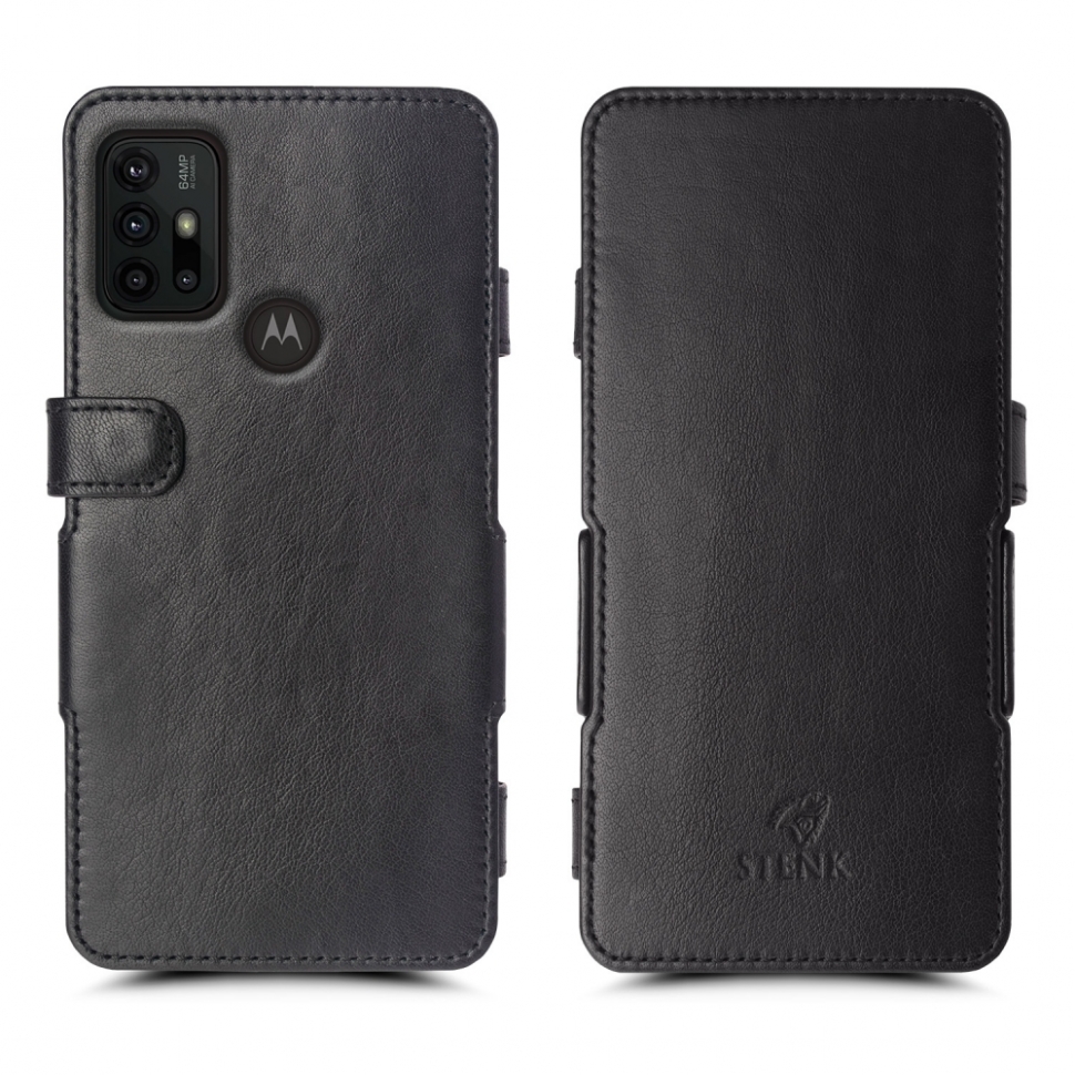 

Чехол книжка Stenk Prime для Motorola Moto G30 Чёрный