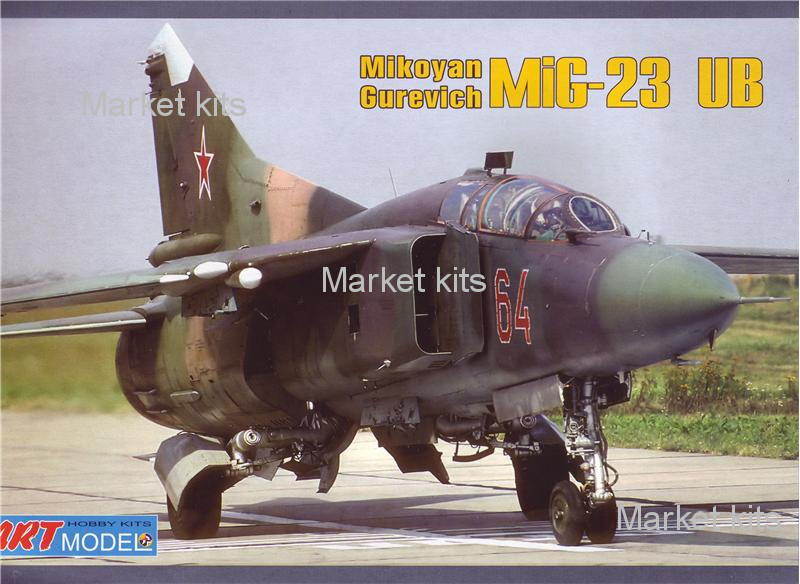 

Микоян МиГ-23УБ учебно-боевой самолет 1:72 ART Model (ART7210)