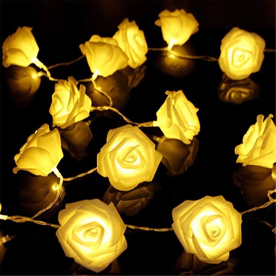 

Гирлянда Фігурки 12 LED, "Квіти", 5м