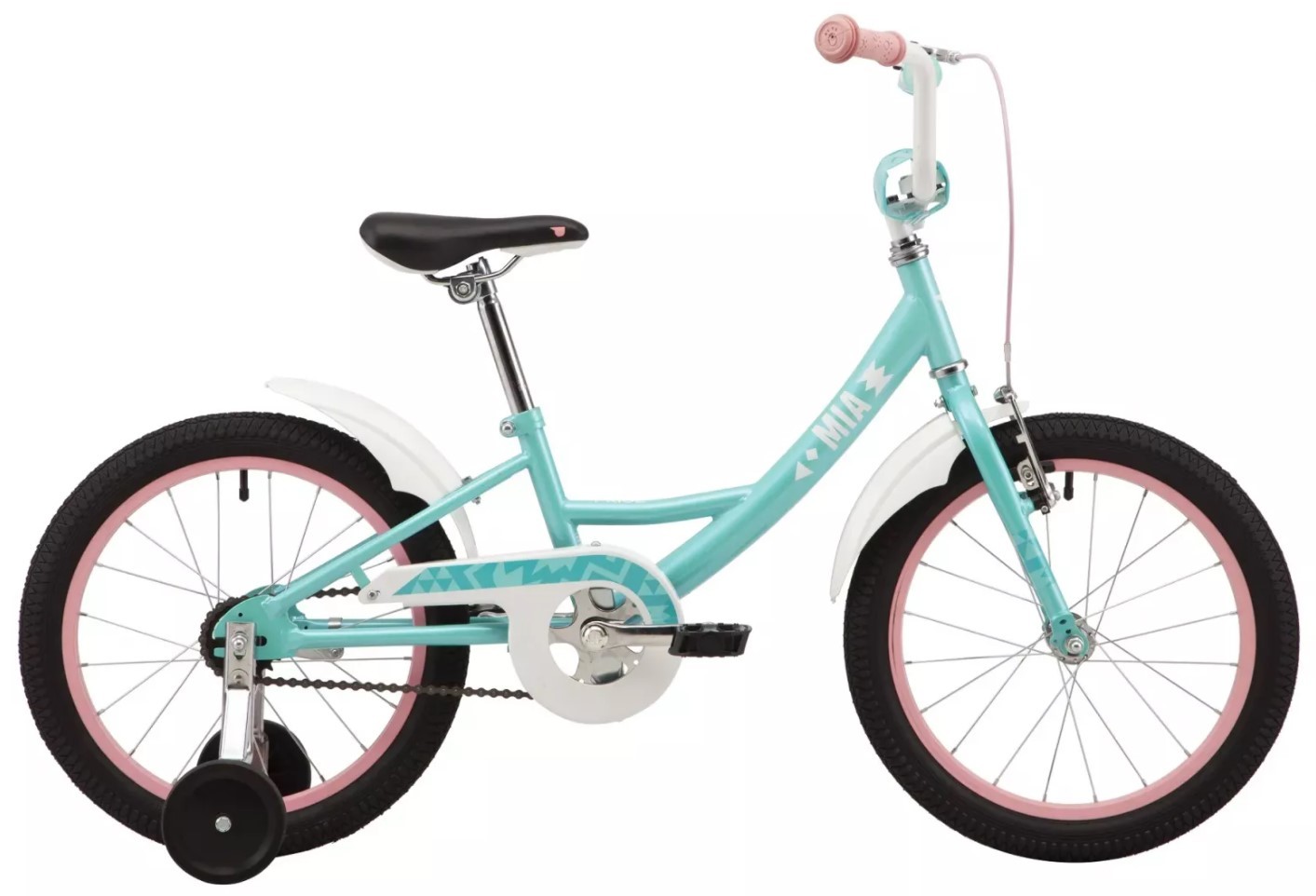

Детский велосипед 18" Pride MIA 18 2021 (Бирюзовый)
