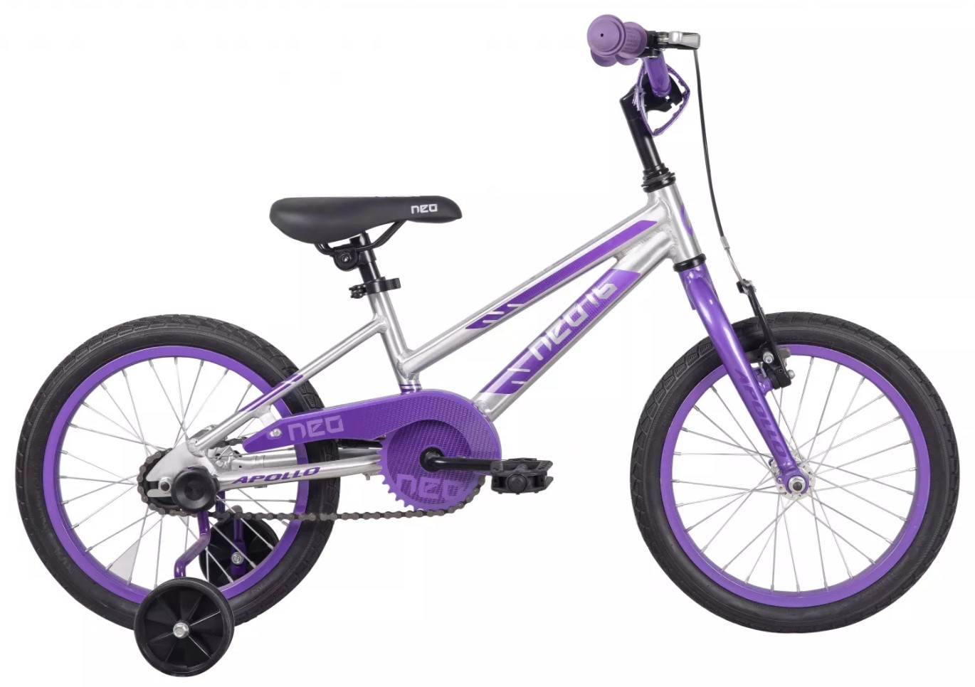 

Детский велосипед 16 дюймов Apollo NEO girls (Фиолетовый)