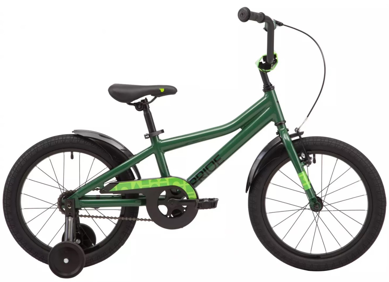 

Детский велосипед 18" Pride RIDER 18 2021 (Хаки)