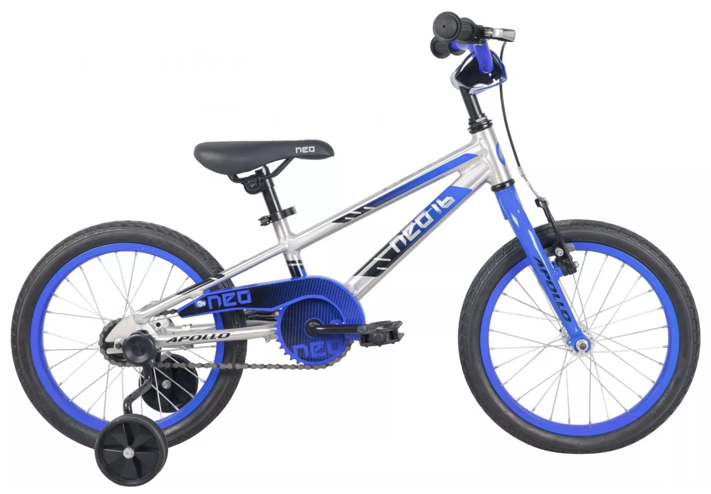 

Детский велосипед 16 дюймов Apollo NEO boys (Синий)