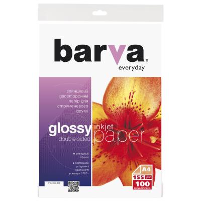 

Бумага BARVA A4 Everyday Glossy double-sided 155г 100с (IP-GE155-308)
