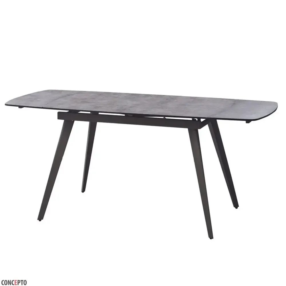 

Largo Iron Grey стол раскладной глазурованное стекло 120-180 см (серый)