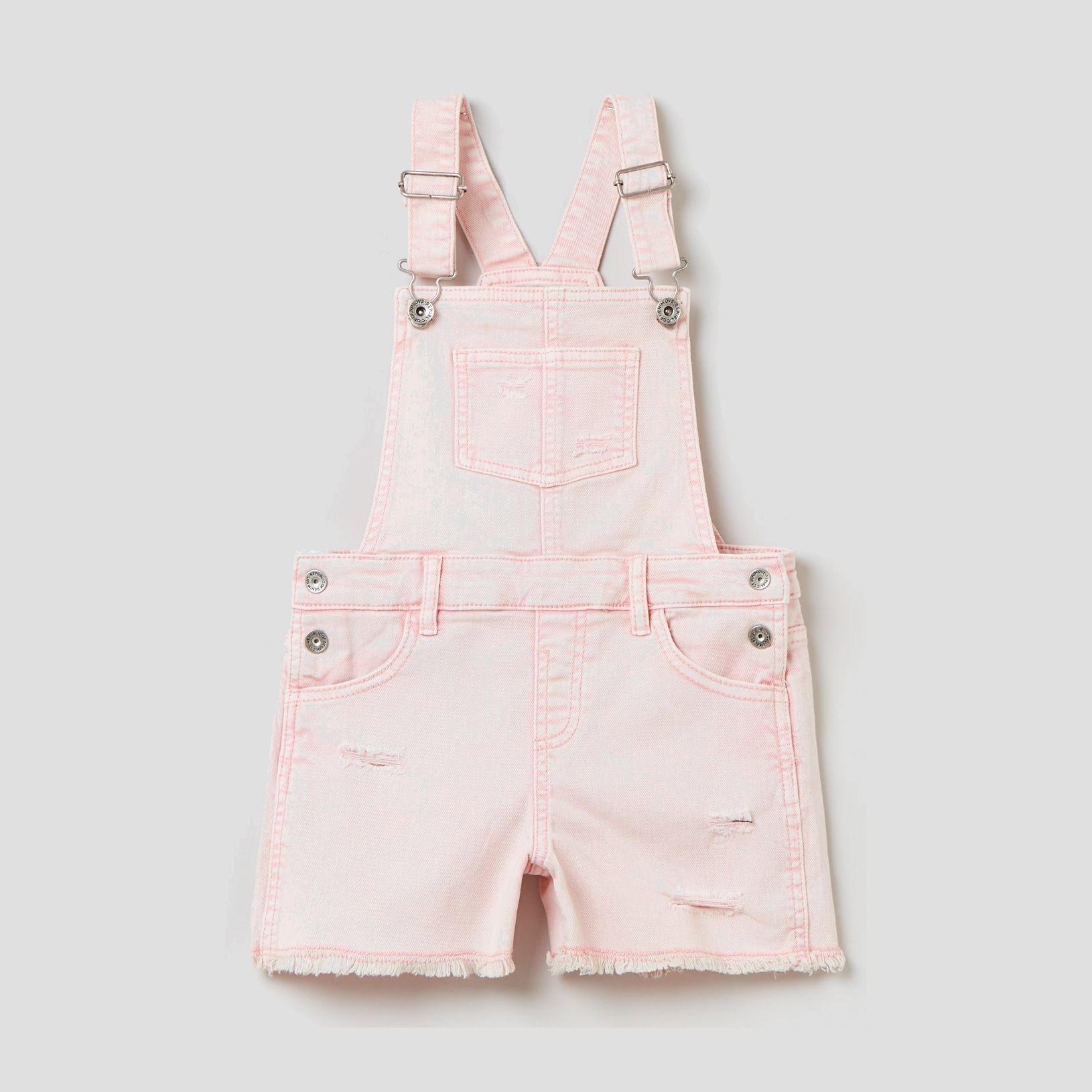 

Полукомбинезон джинсовый OVS 1280287 122 см Pink