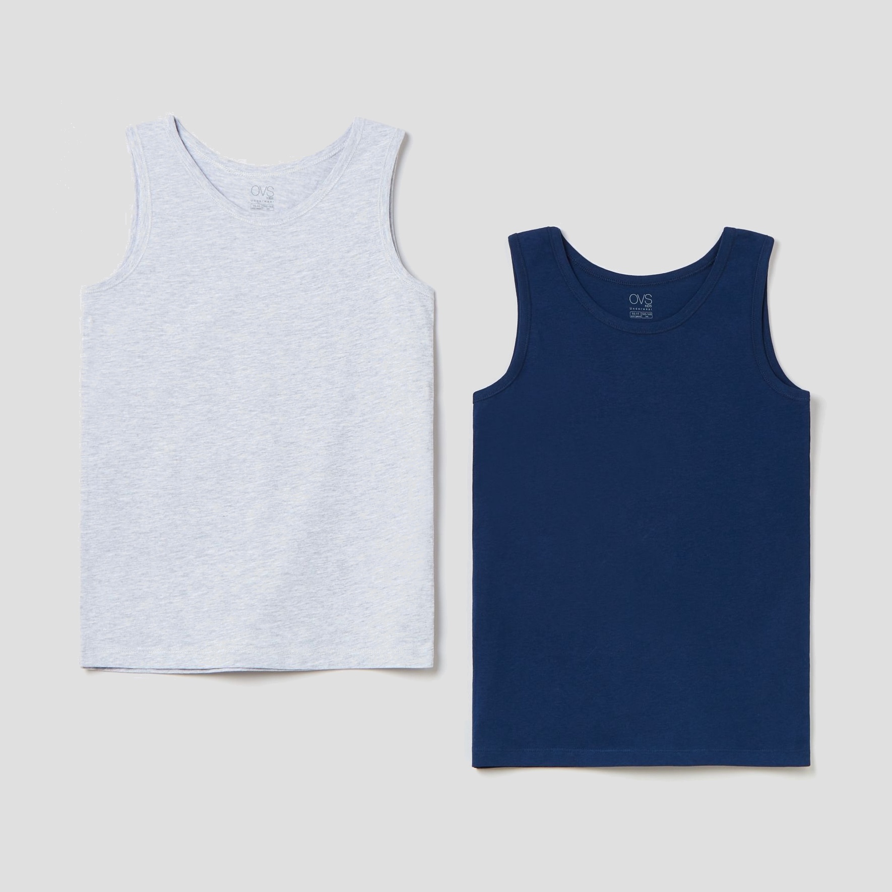 

Майка OVS 1286617 164-170 см 2 шт Grey/Blue