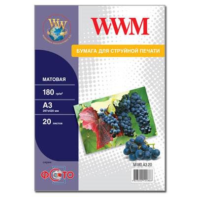 

Бумага WWM A3 (M180.A3.20)