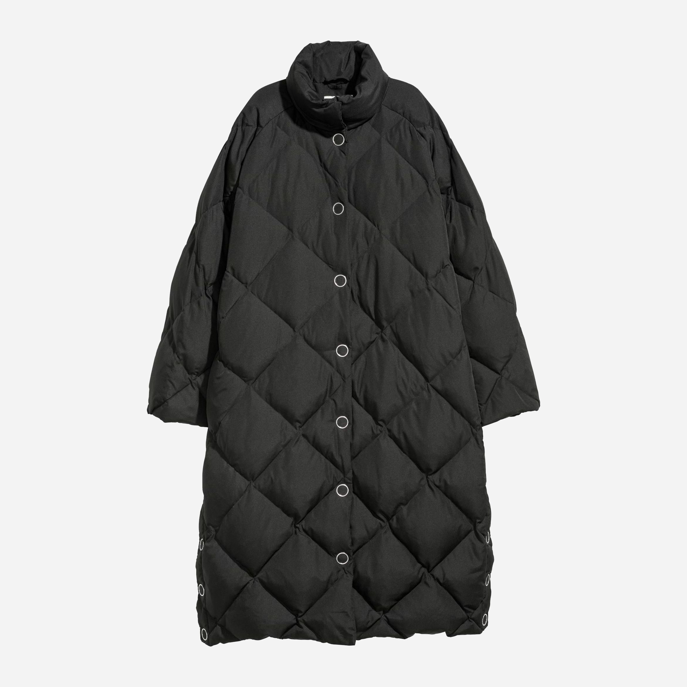 

Пуховик H&M 5357166wtt S Черный
