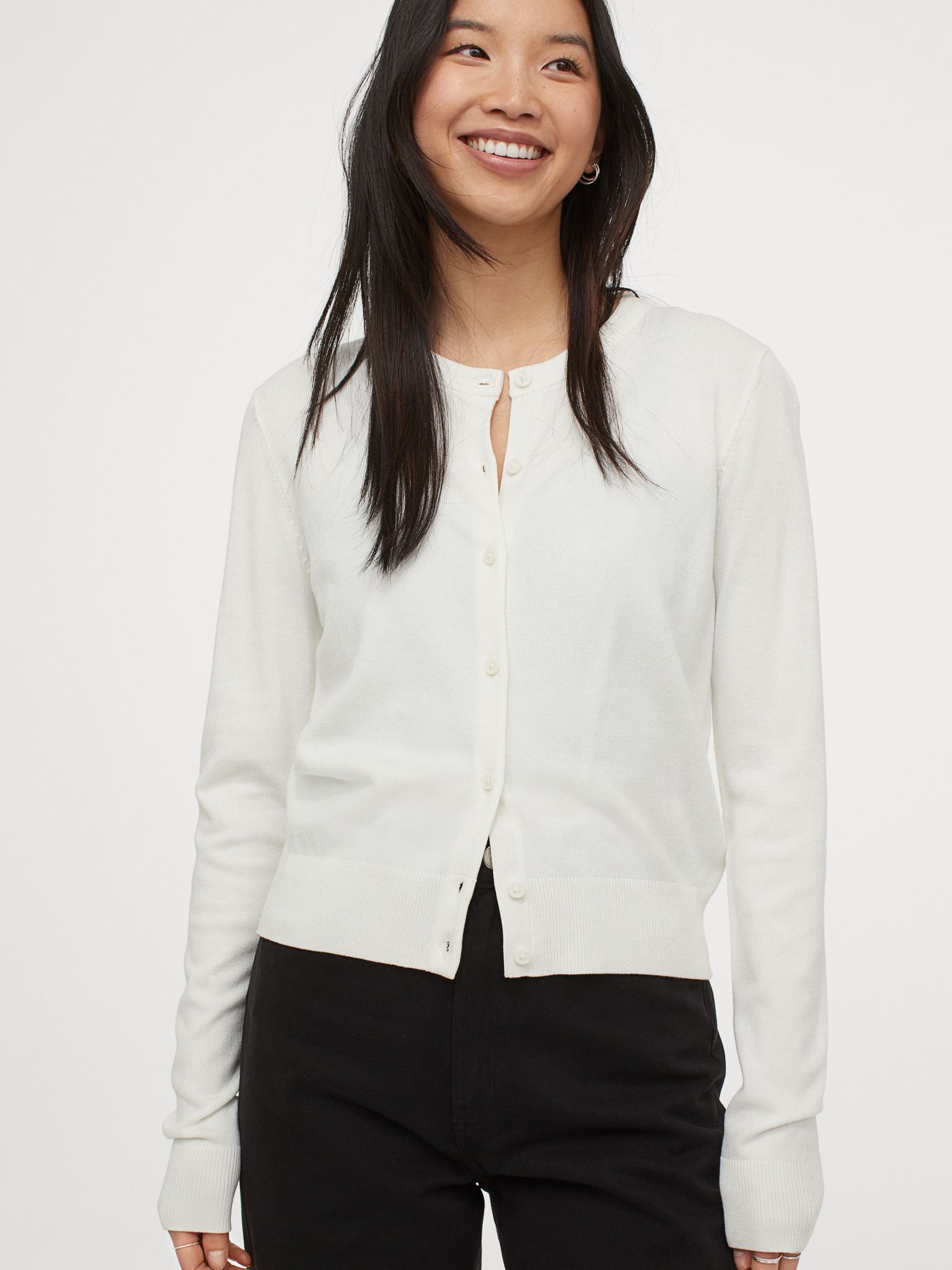 

Кардиган H&M 5795412sm  Молочный, Кардиган H&M 5795412sm S Молочный