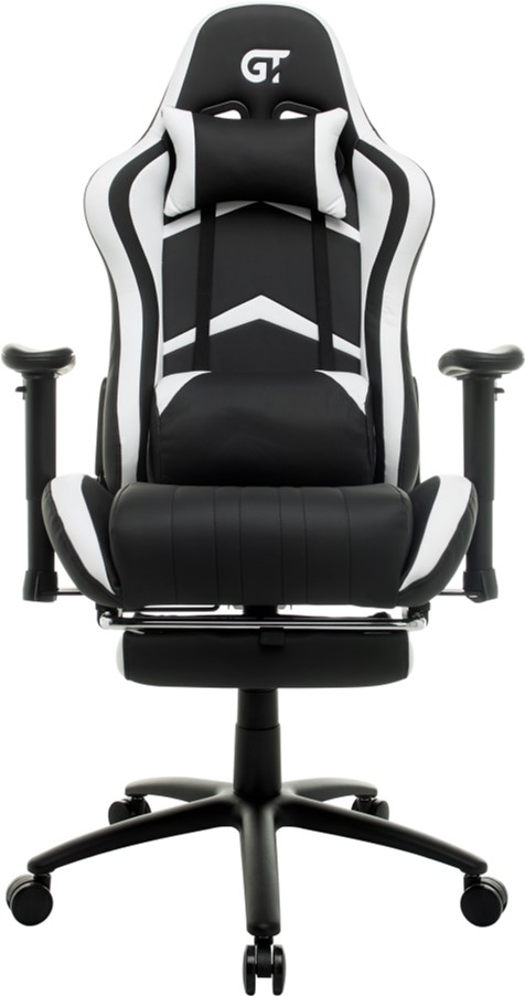 

Кресло для геймеров GT RACER X-2534-F Black/White