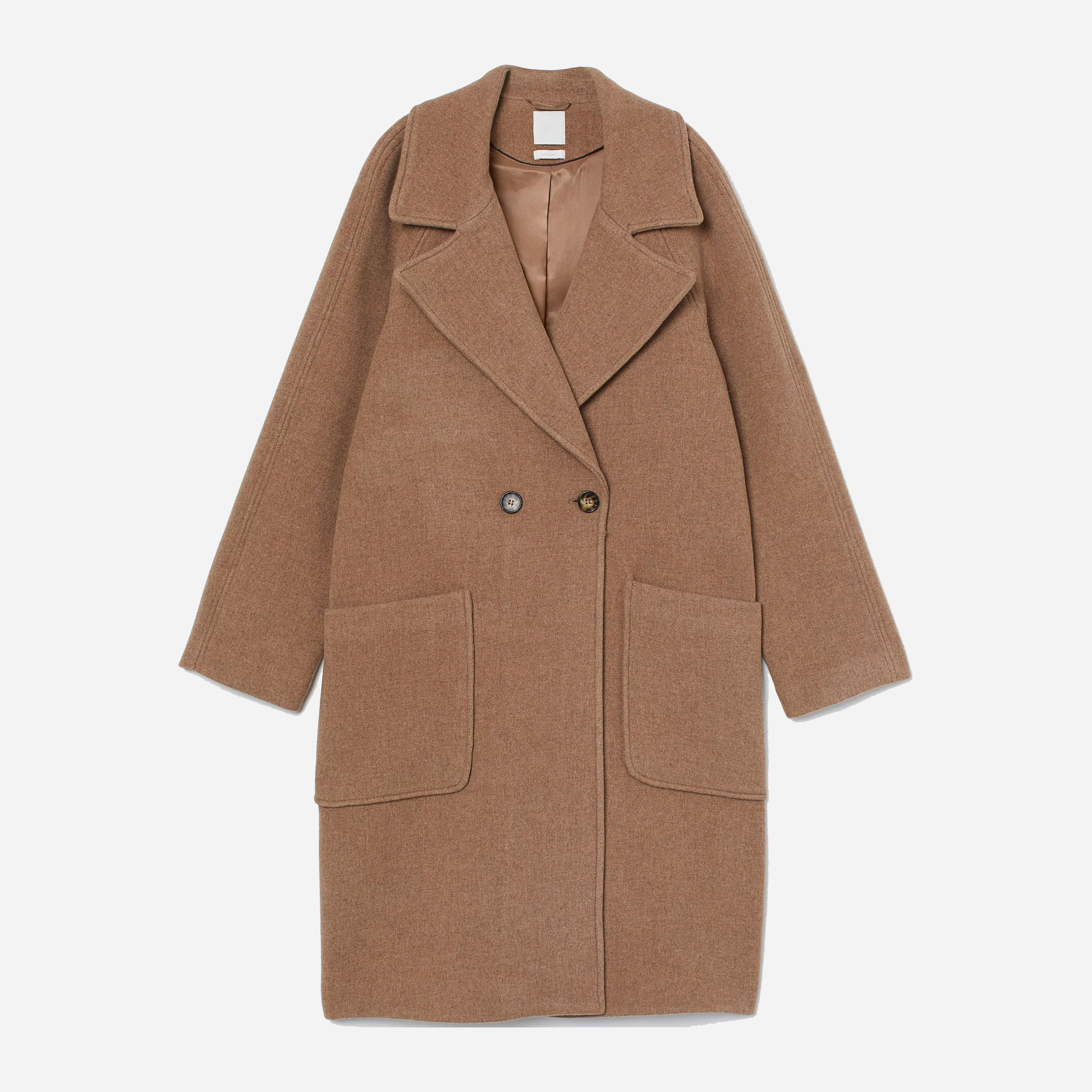 

Пальто H& 7867430wt  Темно-бежевое, Пальто H&M 7867430wt M Темно-бежевое