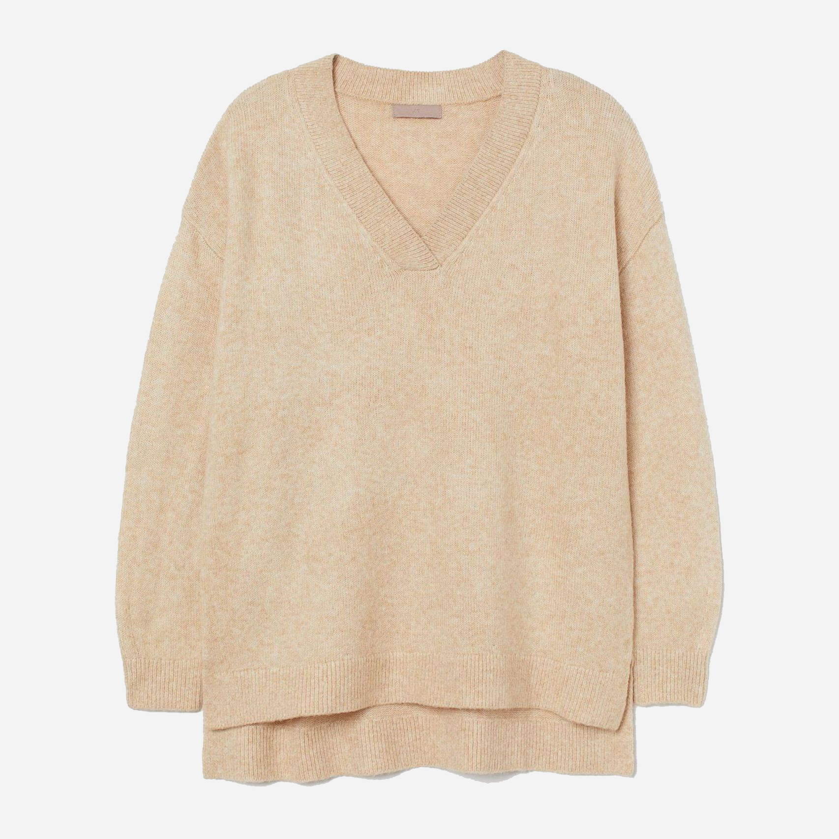 

Пуловер H&M 8463531wtt 3XL Светло-бежевый